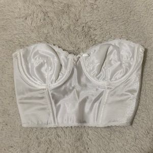 White corset top!